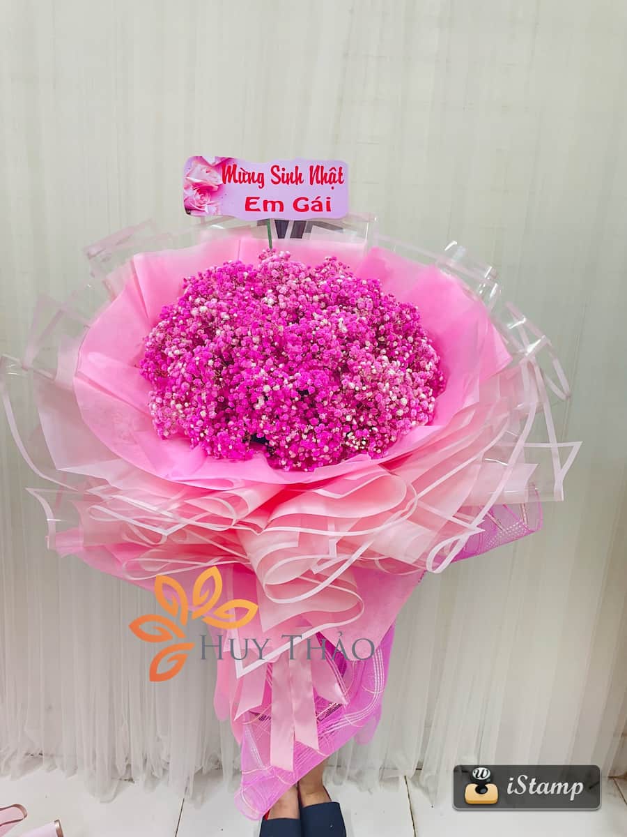 Bó hoa tặng khổng lồ