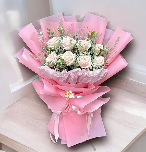 bó hoa hồng tặng sinh nhật