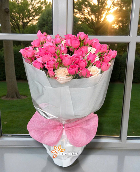 Bó Hoa Hồng Yves Sapphire