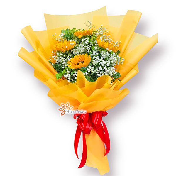 bó hoa hướng dương giá rẻ