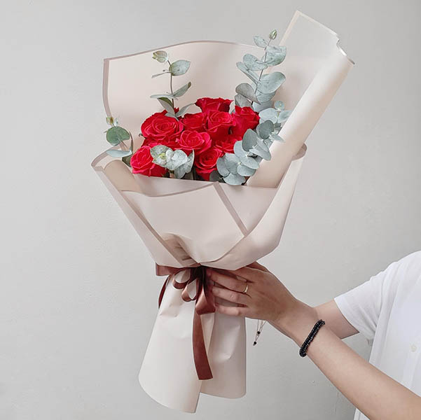 Bó Hoa Hồng Đỏ Đẹp 