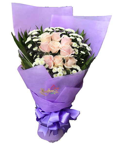 B&oacute; hoa hồng tặng sinh nhật