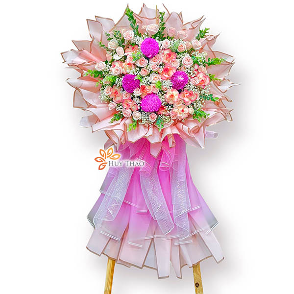 hoa chúc mừng khai trương hồng phát