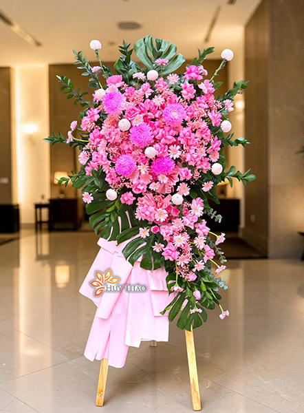 Kệ Hoa Chúc Mừng Khai Trương