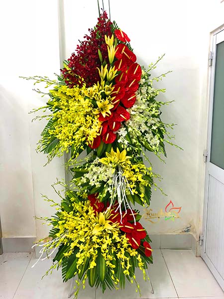 Kệ Hoa Khai Trương Đẹp Nhất