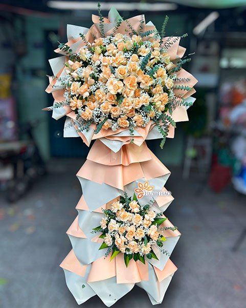 Lẵng hoa khai trương Tphcm