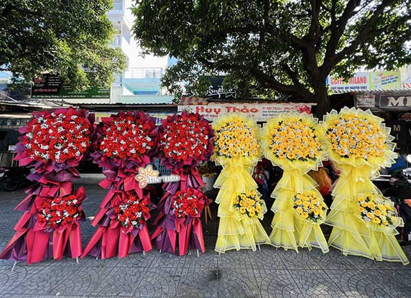 những mẫu hoa khai trương mới nhất