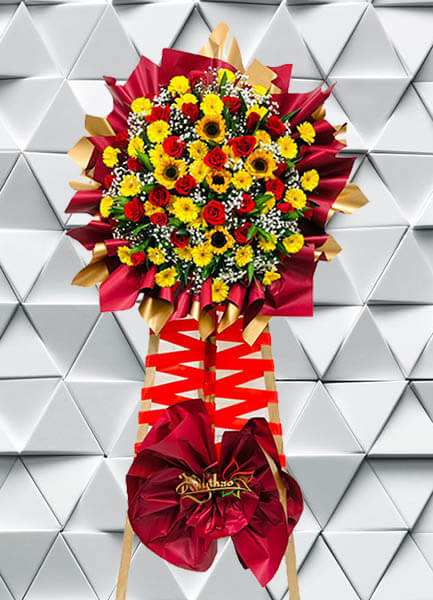 tặng hoa khai trương