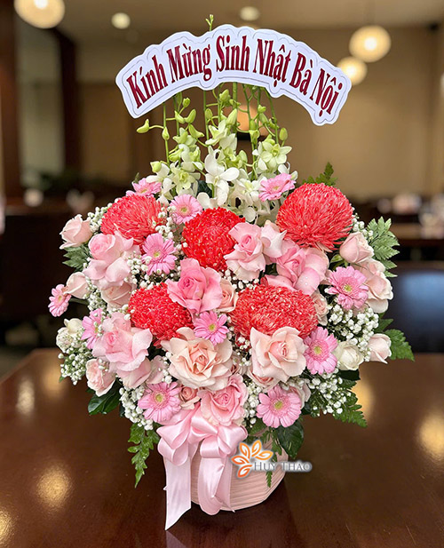 Hoa Sinh Nhật Người Lớn Tuổi 