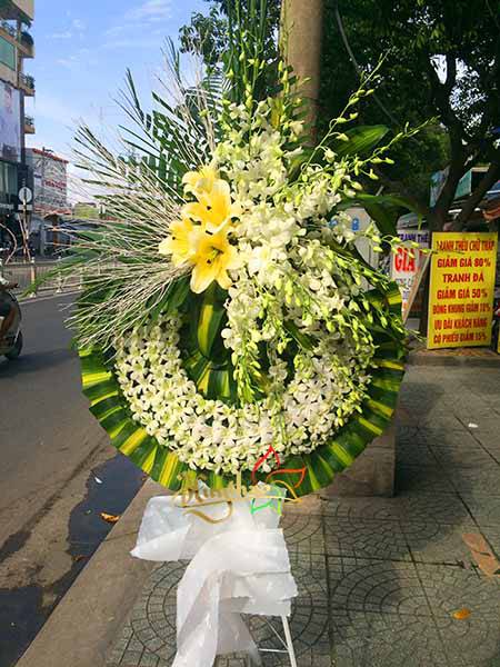 ảnh v&ograve;ng hoa chia buồn