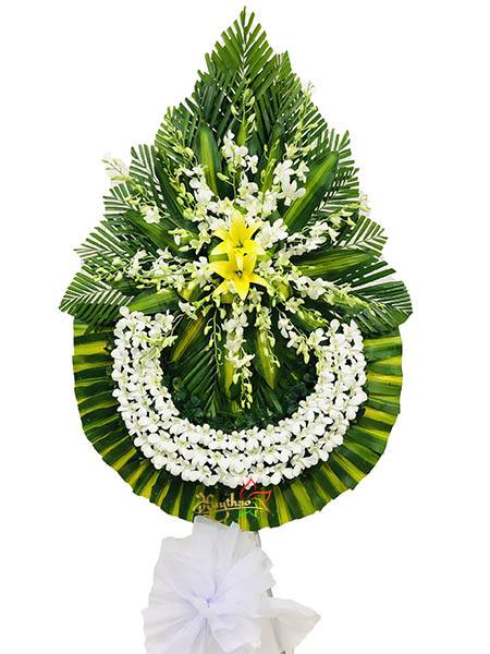 hoa chia buồn gi&aacute; rẻ