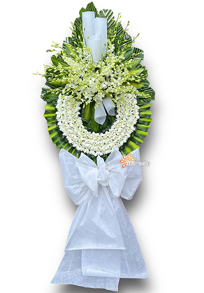 vòng hoa phúng viếng