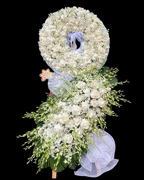 V&ograve;ng hoa tang lễ