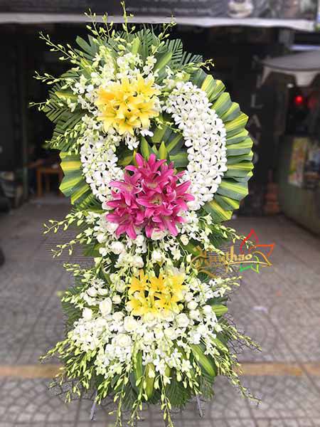 v&ograve;ng hoa tang lễ đẹp nhất