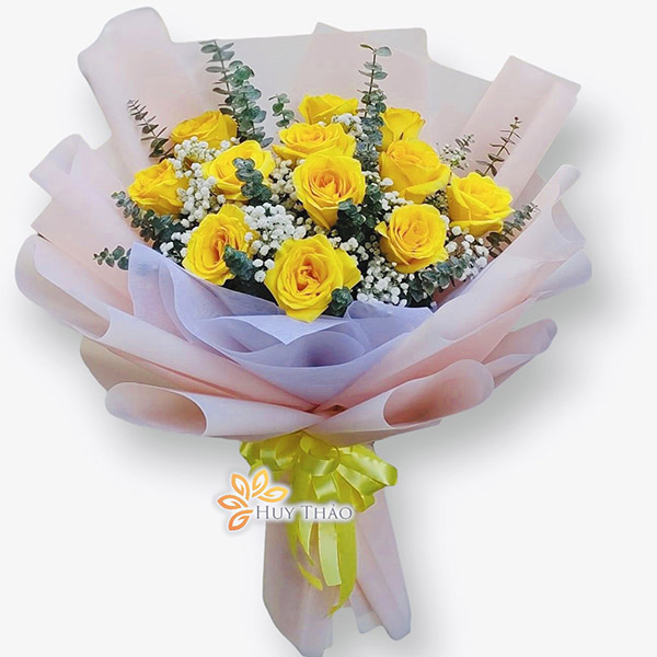 hoa hồng vàng sang chảnh